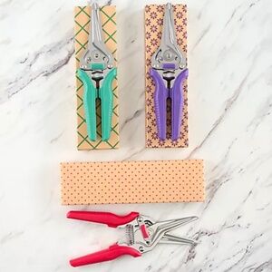 Kuhn Rikon Set of 3 Classic Shears w/ Gift Boxes NEW K86892 JEWEL TONES